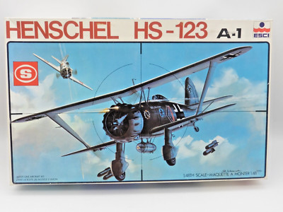 1:48  Esci  Bausatz  4001  -  Henschel HS 123  /  OVP