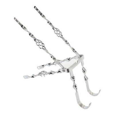 OG Lowrider Classic 20'' Continental Kit Flat Twisted w/Cage Chrome