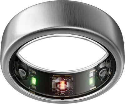 Ring Gen3 Horizon - Brushed Titanium - Size 10 - Smart Ring - Size First with  R