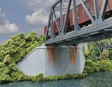 Walthers SceneMaster Cornerstone HO Scale Model Double-Track Railroad Bridge ...