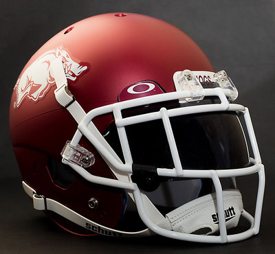 *CUSTOM* ARKANSAS RAZORBACKS NCAA Schutt XP Authentic