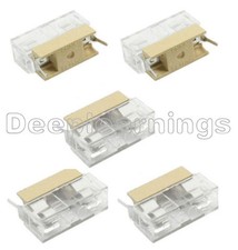 10PCS Panel Mount PCB Fuse Holder Case With Cover For 5x20mm Fuse 250V 6A