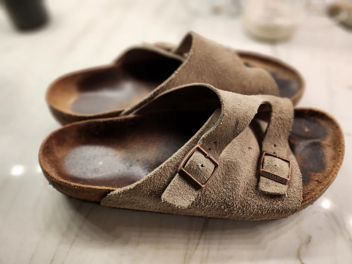 Birkenstock Arizona Suede Leather (Taupe)