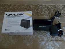 Wavlink 2.5" or 3.5" USB 3.0 to SATA,HDD SSD Hard Drive Docking Station UASP 4TB