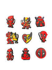 Deadpool Wolverine Croc Shoe Charms Set of 9
