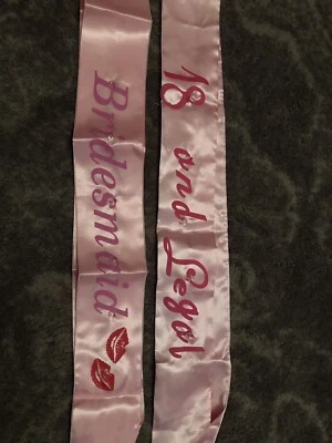 bridesmaid sashes australia