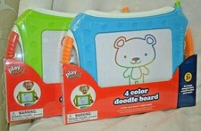 U PICK 4 COLOR Doodle BOARD Play RIGHT Ages3 Green BLUE DRAW Learn CRAFT New