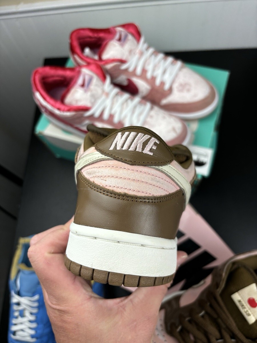 Size 9.5 - Nike Stüssy x Dunk Pro SB Low Cherry | eBay