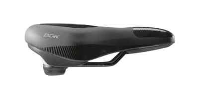 DDK Unisex Comfort Plus City/Trekking Saddle in Black DDK Unisex Comfort Plus City/Trekking Saddle in Black
