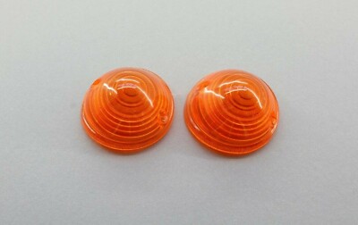 Leuchtkappen Paar Blinker pair turnsignal lenses Fiat 500 F L R 600D