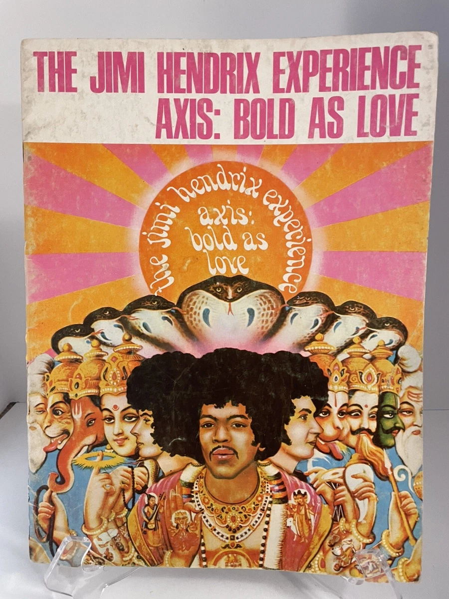 The Jimi Hendrix Experience Axis Bold As Love Songbook 1968