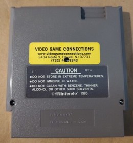 MTV Remote Control NES Game Nintendo