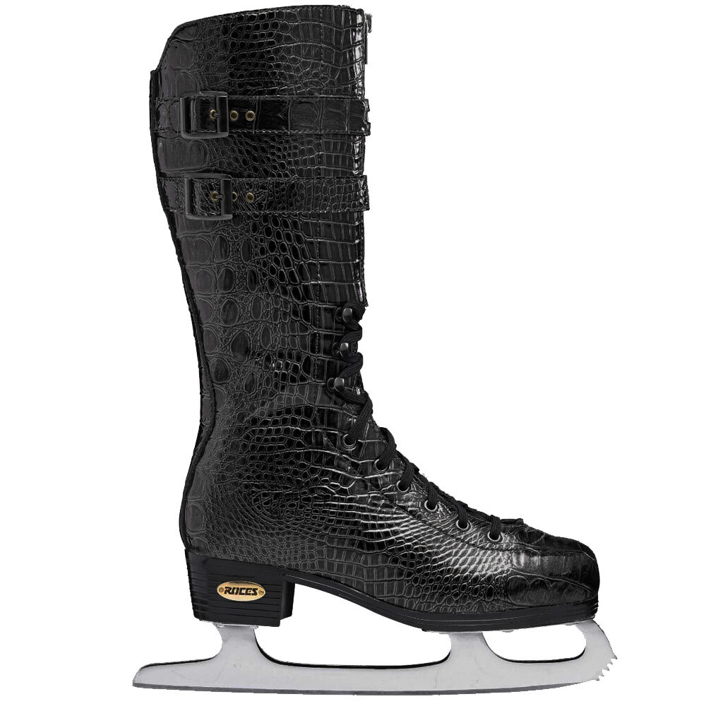 Roces Croco Damen Patines De Hielo Botas De Hielo Color Negro