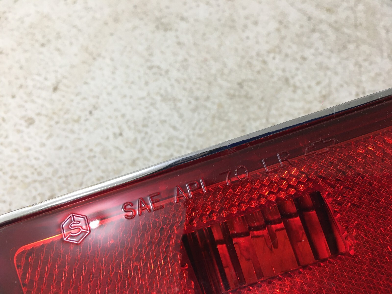 1970-1973 Corvette C3 LH Rear Marker Lamp GM OEM 3973653 for sale 