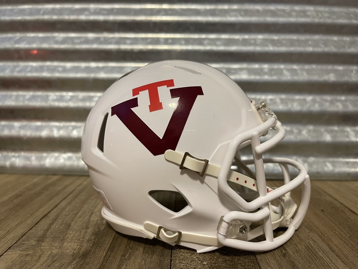 2011 Virginia Tech Hokies Speed Mini Helmet