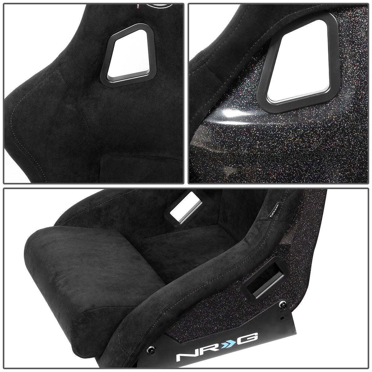 Nrg Reclinable Seats NRG Innovationsu00ae FRP 302BK DRGN N