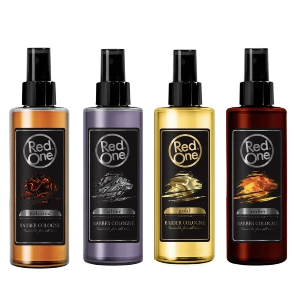 ( 21,19 € / L ) RedOne Barber Spray Cologne 4er MIX je 400ml