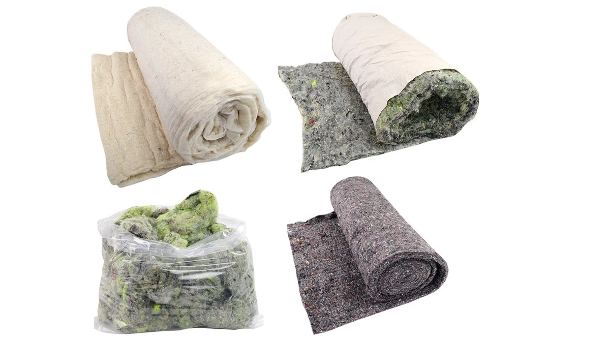 Upholstery felt flock padding all types upholstery cotton felt filling wadding