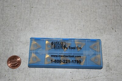 MaxBar Max Bar Tool TCOR-3154 C-2 Carbide Inserts Lot of 10