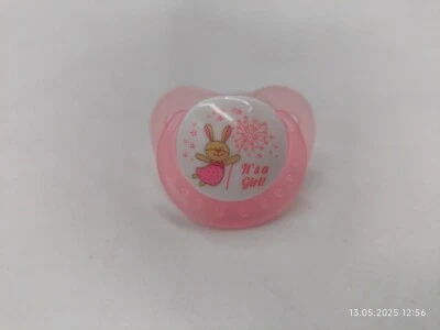 FABIMONTI ABDL Schnuller Beruhigungssauger Erwachsene sauger Pink " It´s a Girl"