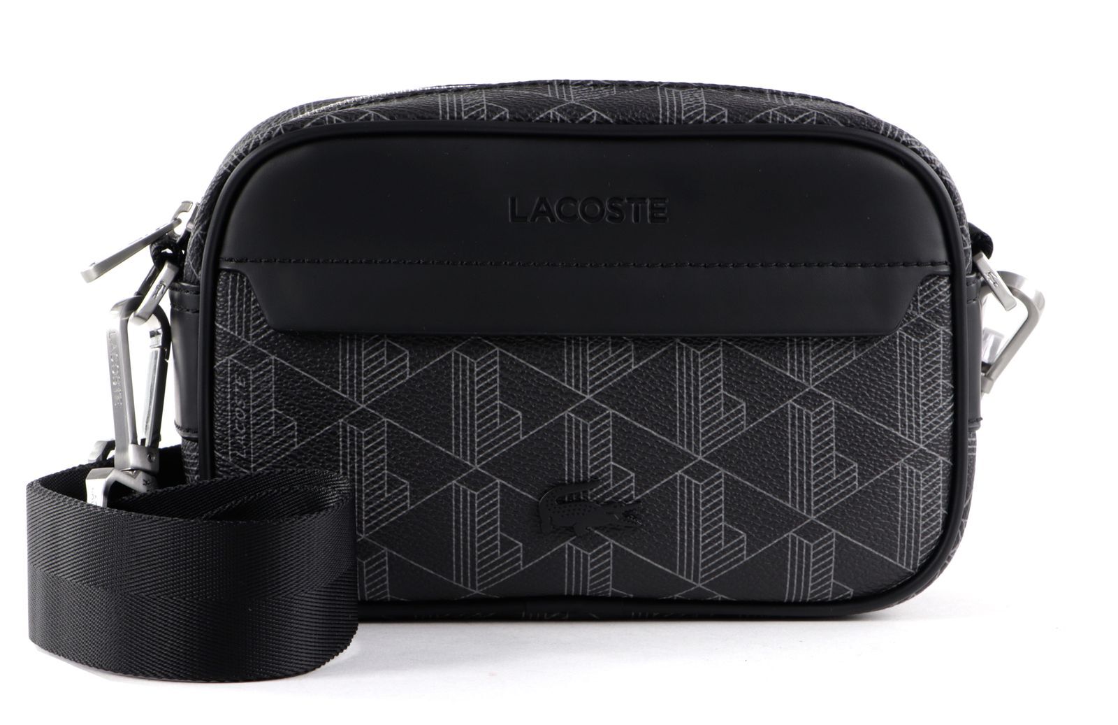 LACOSTE Reporter Bag S Noir Gris