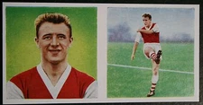 ARSENAL  Tommy Docherty  Vintage 1960 Football Card  JE16MS