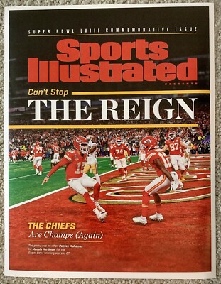 Sports Illustrated (SI) Kansas City Chiefs Super Bowl 58 Champs