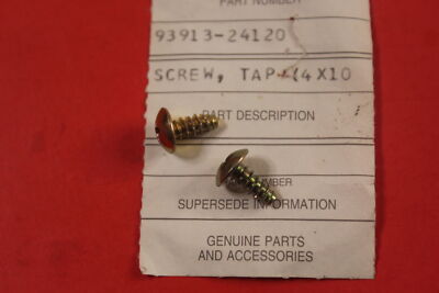 NOS OEM Honda Screw, Tapping (4X10) 93913-24120 QTY 2 | eBay