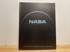NASA 50 YEARS OF EXPLORATION AND DISCOVERY GLOSSY SOFT COVER EXCELLENT COND