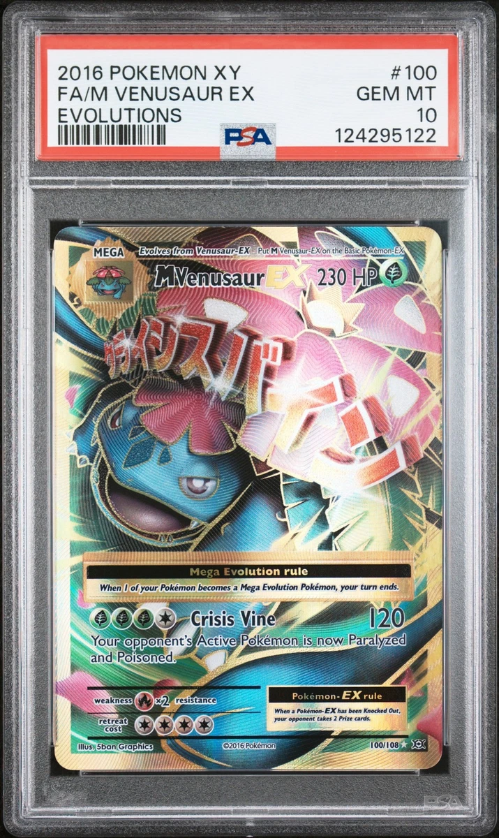 Venusaur Pokémon TCG Professional Sports Authenticator (PSA