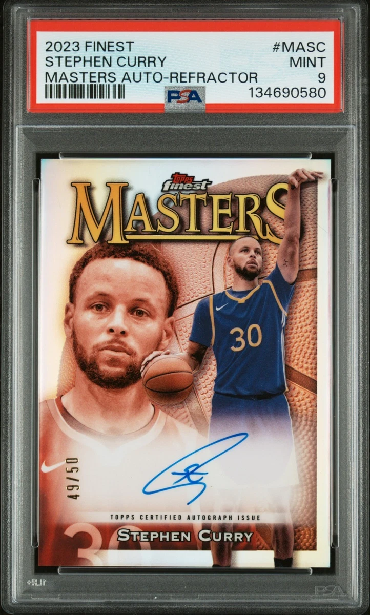 Topps Stephen Curry Basketball Autographed Sports Trading Cards