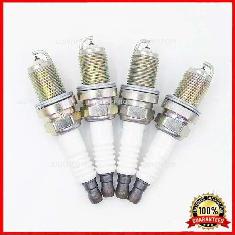 4Pcs FR6EI / MN163236 Iridium Spark Plug For Mitsubishi Endeavor Galant Lancer