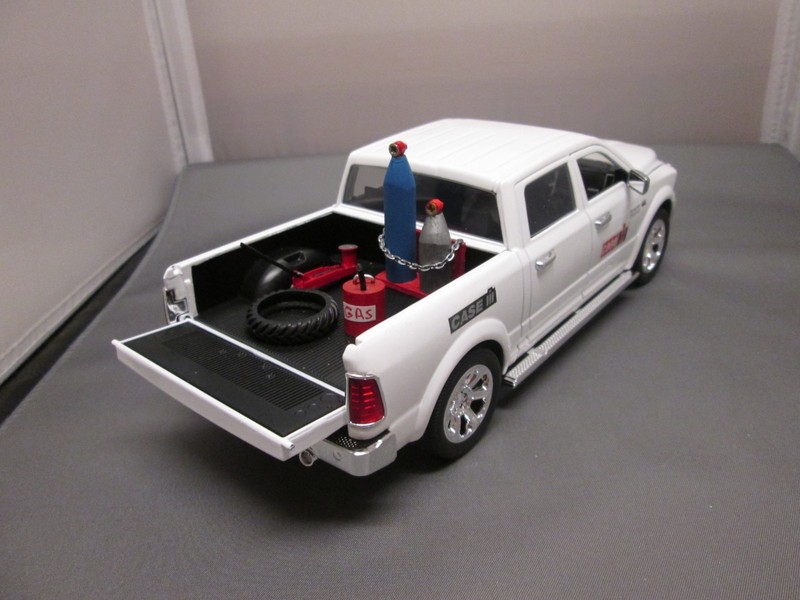 Case farm service truck Dodge Ram