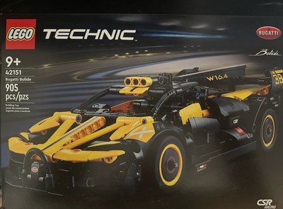 LEGO Technic Bugatti Bolide 42151 Complete Set 905 Pieces Plastic Boxed