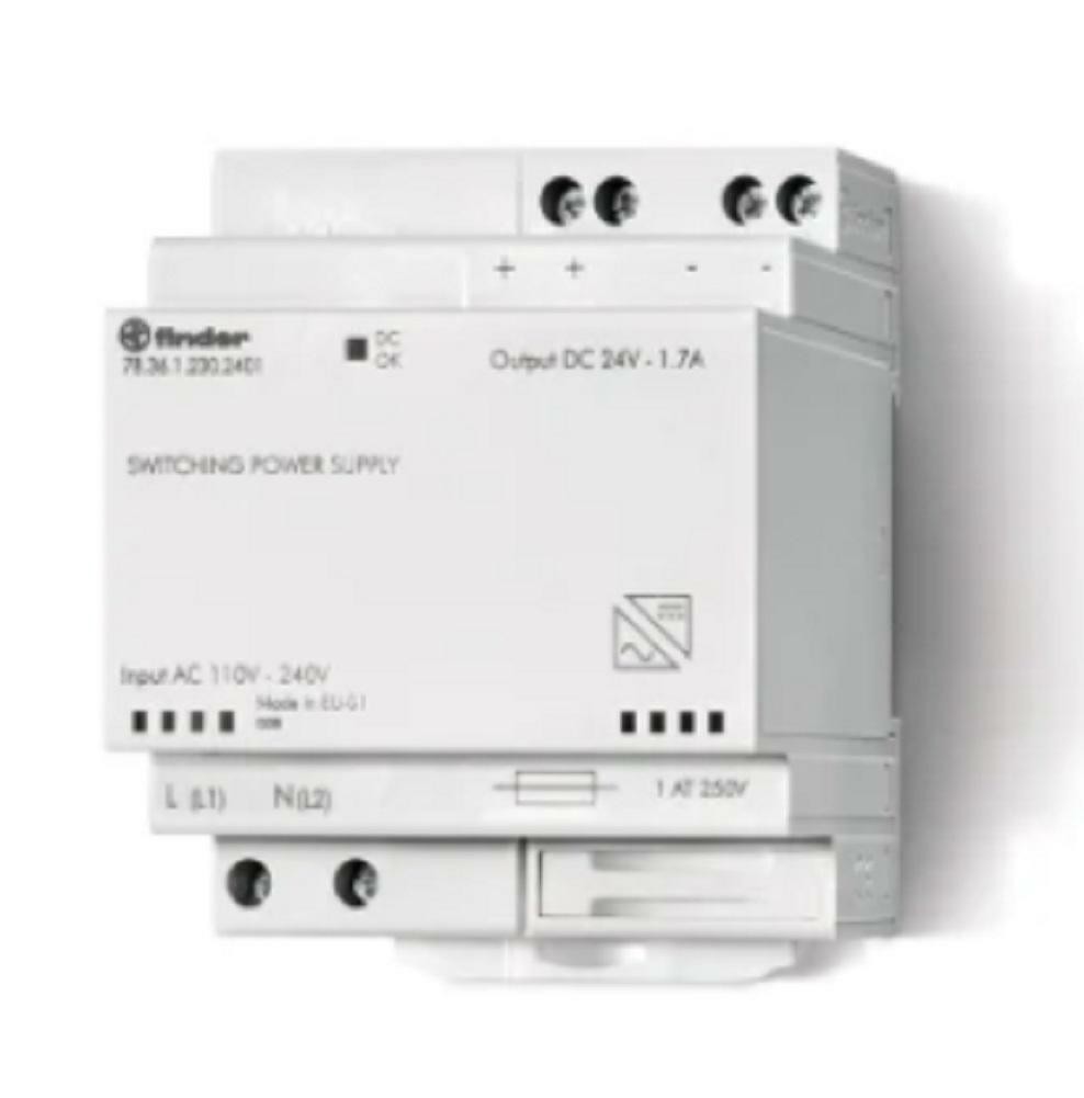 Alimentatore Modulare Finder 78.36 24V 36W: Qualità Superiore DIN