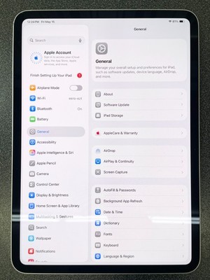 Apple iPad Pro (M4) Gen 256GB, Wi-Fi, 11 in-Silver - USED