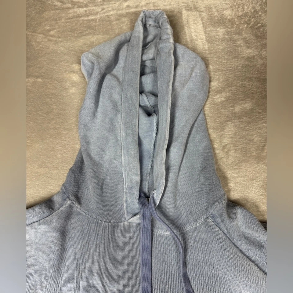 Rag & Bone Men’s 100% Cotton Knit Pullover Lance Washed Blue Pullover Size Large - Image 2 of 4