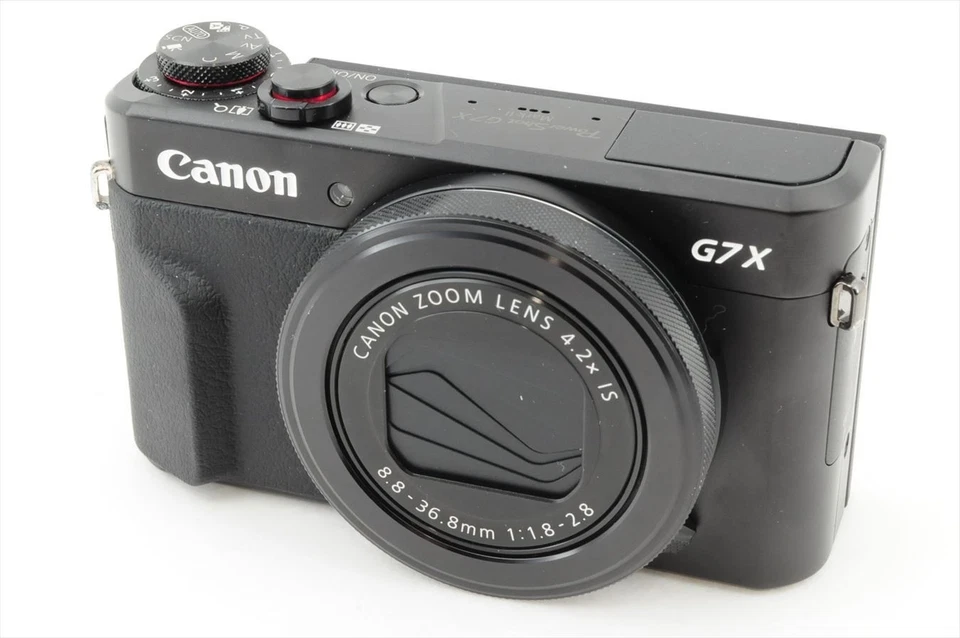 CANON PowerShot G7X Mark II Black Near Mint From Japan #24361E - Image 2 of 4