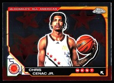 2025 Topps Chrome McDonald's - Base - # 49 Chris Cenac Jr.