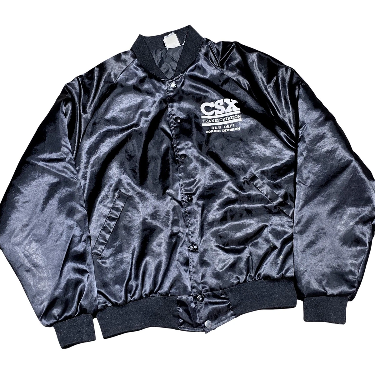 Bomber/Harrington Black 1990s Vintage Outerwear Coats & Jackets
