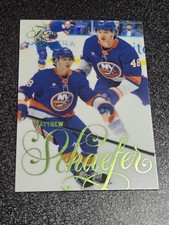 2025-26 Upper Deck Flair Matthew Schaefer GREEN ROOKIE #/349 New York Islanders