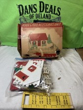 Vintage Plasticville House Yard Accessories Unit HY-6 Box Bachmann Free Ship