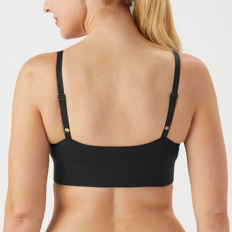 MELHOR PREÇO Bralette Feminino de Algodão Orgânico Livre - Imagem 3 de 4