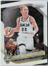 2025 Panini WNBA Prizm Courtney Vandersloot #124 Silver Chicago Sky