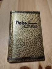 Vintage Photo and Notes Album in Unused 3 x 4 Picture Scrapbook 50's 60's