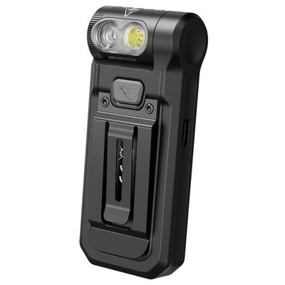 Fenix SW05R-RED LED Taschenlampe 150 Lumen Weißlicht Rotlicht USB-C Clip Schwarz