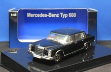 1/43 AUTOart Mercedes-Benz Typ600 Pullman SWB (Black) W100