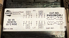 NEW HPS HAMMOND PH50MQMJ TRANSFORMER 50VA