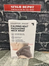 Calming Comfort Sharper Image Electric Heating Pad - Gray