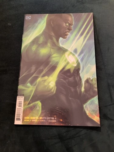 DARK NIGHTS DEATH METAL #4 ARTGERM VARIANT GREEN LANTERN 1